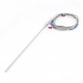 Pt100 Temperature Control Sensor Thermocouple 20 Cm Probe 6 Length 