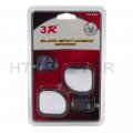 Smt-2x Fan Shaped 360a Auto Car Blind Spot Round Stickon Side View Rearview Mirror B078rh464q
