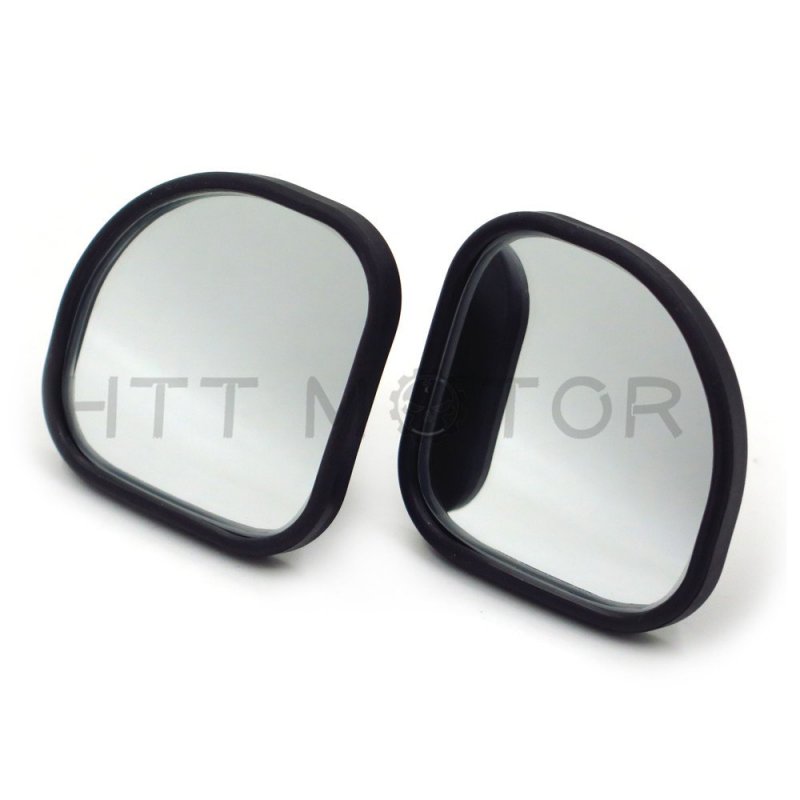 Smt-2x Fan Shaped 360a Auto Car Blind Spot Round Stickon Side View Rearview Mirror B078rh464q