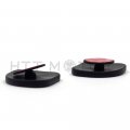 Smt-2x Fan Shaped 360a Auto Car Blind Spot Round Stickon Side View Rearview Mirror B078rh464q