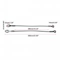X Autohaux Pair Rear Tailgate Cables Lift Gate Support Straps Pickup For Ford F250 F350 F450 F550 2003-2012 3l3z5443052-aa