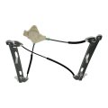 Power Window Regulator For Jeep Compass 2007 2017 Front Passenger Side Electric Operation Replaces 68002896aa Metal And Plastic 