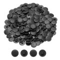 Screw Cap Covers 108pcs 17mm Plastic Self-lock Nut Decoration Cover For Phillips Cam Fitting Self-tapping Black 