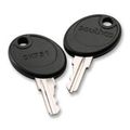 Overmolded Hardware Replacement Key Code 751 Pair 