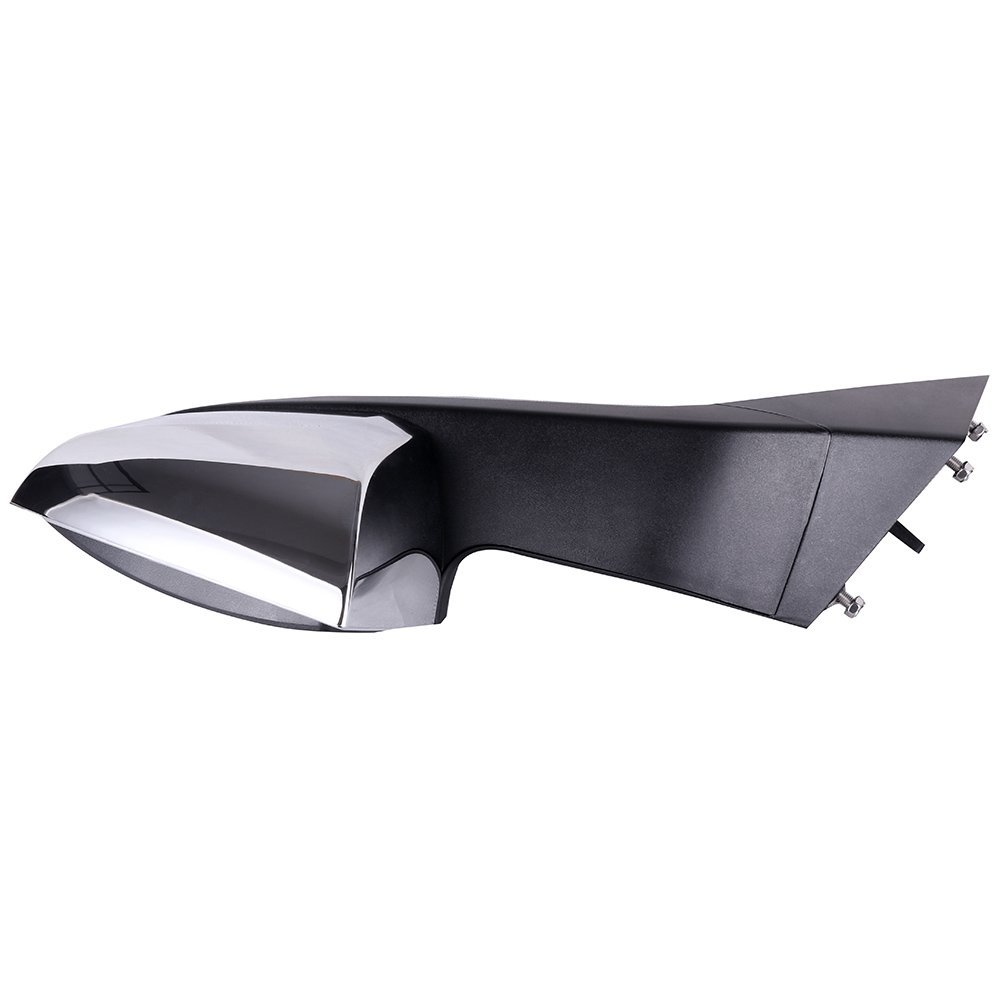 Truck Hood Mirrors Fit For 2004-2016 Volvo Vnl 2004 Vn A Pc Right Side Tow Mirror With Chrome Housing Metallic Finish