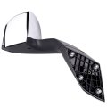 Truck Hood Mirrors Fit For 2004-2016 Volvo Vnl 2004 Vn A Pc Right Side Tow Mirror With Chrome Housing Metallic Finish