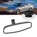 Keenso Black Suction Cup Rearview Mirror Vehicle Dashboard Mount Car Safety Universal Fit For Verano Ats Cruze Malibu Sonic