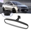 Keenso Black Suction Cup Rearview Mirror Vehicle Dashboard Mount Car Safety Universal Fit For Verano Ats Cruze Malibu Sonic