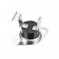 Uxcell Ksd301 Thermostat 40a 104a F 10a N C Adjust Snap Disc Temperature Switch For Microwave Oven Coffee Maker 2pcs