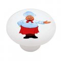 Gotham Decor Fat Chef Ceramic Drawer Knob 