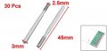 Uxcell 3mm X 45mm Cylinder Shaped Grinding Diamond Bits 30pcs