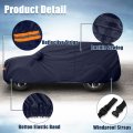 X Autohaux Suv Car Cover For Chevrolet Tahoe 4 Door 2007-2020 Outdoor Waterproof Sun Rain Dust Wind Snow Protection 190t Pu W