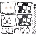 Rocker Box Rebuild Gasket Kit With Seals For Harley Twin Cam Engine 1999 To 2017 Replace C9588 