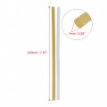 X Autohaux 20 Pcs 7mm 200mm Hot Glue Sticks Auto Body Paintless Dent Removal Repair Clear Yellow For Car