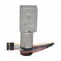 Dc Worm Geared Motor 12v Low Speed 15rpm With Hall Encoder For 3d Printers Diy Engine Toy
