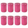 8 Pcs Valve Caps Prevent Corrosion Car Dust Universal Aluminum Wheel Tire Air Stem Covers Pink