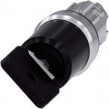 3su1050-4hc01-0aa0 Siemens Key-operated Switch O M R 22 Mm Round Metal Shiny Lock Number 73034 Black With 2 Keys 