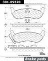 Centric 301 09320 Brake Pad Ceramic 