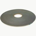 Jvcc Scf-01 Single Coated Pvc Foam Tape 16 In Thick X 1 4 50 Yds Black 