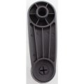 Window Crank For Jeep Wrangler 1999 To 2017 Front Or Rear Interior Textured Gray Plastic Replacement Fw80px9