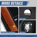 Auto Dynasty Gm2503263 Factory Style Halogen Headlight Assembly Compatible With Chevy Avalanche Suburban Tahoe 2007-2014