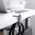 Jeep Willys Star Multifunction Cell Phone Stand Purse Bag Table Hanger Foldable Gunmetal Gray Key Chain 