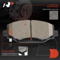 A-premium Rear Ceramic Disc Brake Pads Set Compatible With Select Chrysler Dodge Ram And Volkswagen Models Town Country