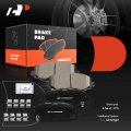 A-premium Rear Ceramic Disc Brake Pads Set Compatible With Select Chrysler Dodge Ram And Volkswagen Models Town Country