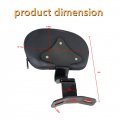 Motorcycle Backrest Pad Front Driver Rider Detachable Replacement For Touring Cvo Street Glide Electra Road King 2009-2022