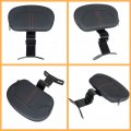 Gxywady Motorcycle Backrest Pad Front Driver Rider Detachable Replacement For Touring Cvo Street Glide Electra Road King