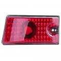 Ocpty Marker Lights 5pcs Red Top Roof Running Covers With T10 Light Bulbs Replacement Cab Assembly For 2003-2009 Hummer H2