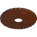 Ekena Millwork Cm18kdbmc Kendall Train Station Ceiling Medallion8 1 2 Od X 3 7 8 Id 1 P Hand-painted Burnished Mahogany Crackle