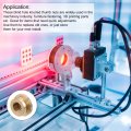 Uxcell Knurled Thumb Nuts 2pcs M10 X D20mm H12mm Brass Nut With Collar High Head Blind Hole For 3d Printer Parts