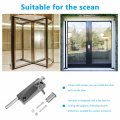 Mipcase Plug Spring Gate Latch Lock For Door French Concealed Safety Pin Glass Wood Bolt Doorlock Zinc Alloy Protector Trailer