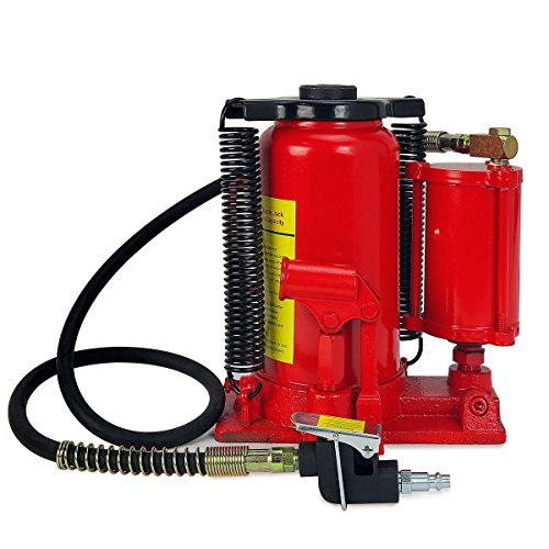 Air Hydraulic Bottle Jack 20 Ton Manual 40 000lb Heavy Duty Auto Truck Rv Repair
