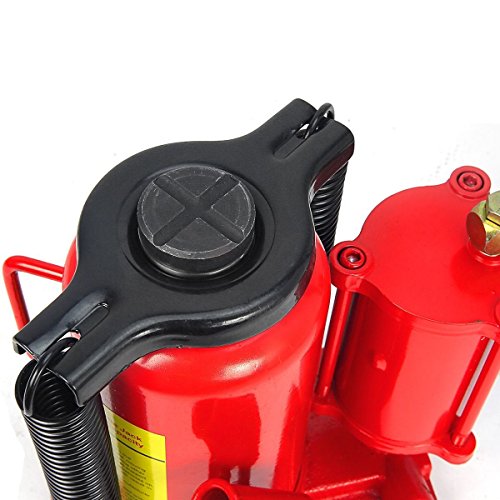 Air Hydraulic Bottle Jack 20 Ton Manual 40 000lb Heavy Duty Auto Truck Rv Repair
