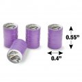 Rainbow Trout Fishing 8 Valve Stem Caps For Tire Rim Wheel Aluminum Purple