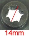 Universal Parts 17 Tooth Front Sprocket Bf05t
