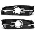 Front Fog Light Lamp Cover Grille Bezel Chrome Left Right For Audi A3 2010-2013 8p0807681aa 