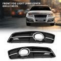 Front Fog Light Lamp Cover Grille Bezel Chrome Left Right For Audi A3 2010-2013 8p0807681aa