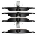 Disc Brake Pads For Bmw 325i 320i 325xi 2001 2002 2003 2004 2005 Front Electronic Pad Wear Sensor 2 27 In Inner Height 5000