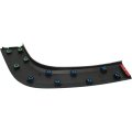 Wheel Opening Molding For Jeep Renegade 2015 2016 2017 2018 Rear Passenger Side Matte Dark Gray Textured Pp Plastic Replaces 
