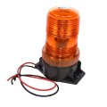 Amber Mini Beacon Emergency Strobe Flash Light 12 To 110v 30 Led For Forklift Truck 360 Degrees Lighting 660lm 7 2w Ip56 