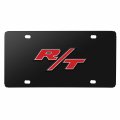 Ipick Image For Dodge R T 3d Logo On Chrome Stainless Steel License Plate