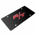 Ipick Image For Dodge R T 3d Logo On Chrome Stainless Steel License Plate