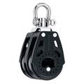 Sailing 40mm Carbo Double Block With Swivel Part 2638 Carbon Fiber Uv Stabilized High Working Load For Main Jib Sheets And 