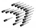 Vms Racing 12x1 5 20pc 112mm Cold Forged Steel Lug Nuts With Chrome Extended Bullets In Aluminum For Honda Prelude Wheel