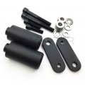 Hongk- No Cut Frame Slider Crash Protector Compatible With 2004 2005 Cbr 1000rr 1000 Rr Black B01bw4o89q
