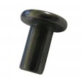 3 32 Dia X 1-3 8 Length Solid Steel Flat Head Rivet Plain Finish Pack Of 500 Pieces 