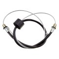 Parking Brake Cable Ford Ranger 1993 1994 Black Rubber Outer Sleeve 27 In Conduit Length Replacement For F37z-2853-a 